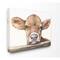 Stupell Industries; Stupell Industries Cute Baby Cow Animal Watercolor Painting; Category:Canvas Art; Image:2